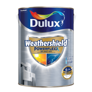SƠN NGOẠI THẤT SIÊU CAO CẤP DULUX WEATHERSHIELD POWERFLEXX MỜ GJ8 (LON 5 LÍT)
