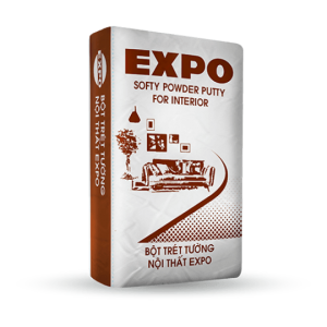 EXPO SOFTY POWDER PUTTY FOR INTERIOR – BỘT TRÉT TƯỜNG NỘI THẤT EXPO