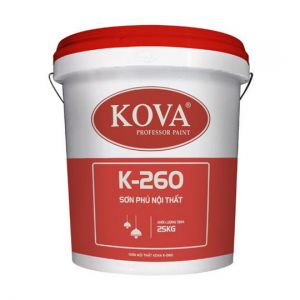 Sơn nội thất KOVA K-260 cao cấp chính hãng, giá tốt, chiết khấu cực cao