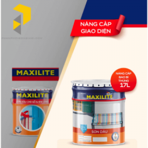 SƠN DẦU CHO GỖ & KIM LOẠI MAXILITE A360 - LON 1L