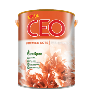 SPEC CEO PREMIER KOTE FOR EXTERIOR - SƠN NGOẠI THẤT CHỐNG THẤM, BẢO VỆ HOÀN HẢO