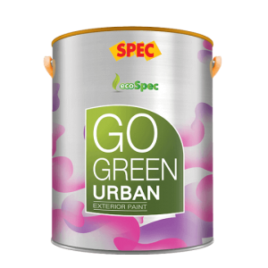 SPEC GO GREEN URBAN EXTERIOR PAINT - SƠN SPEC XANH NGOẠI THẤT SIÊU HẠNG