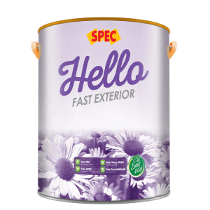 SPEC HELLO FAST EXTERIOR - SƠN NƯỚC NGOẠI THẤT LÁNG MỜ