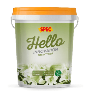 SPEC HELLO INNOVATION FOR INTERIOR - SƠN NỘI THẤT TIÊU CHUẨN MỚI