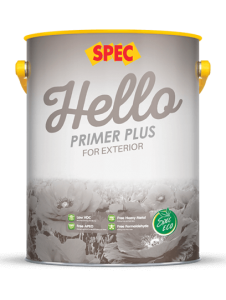 SPEC HELLO PRIMER PLUS FOR EXTERIOR - SƠN LÓT NGOẠI THẤT SIÊU KHÁNG KIỀM VÀ KHÁNG MUỐI