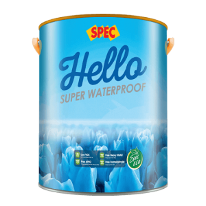 SPEC HELLO SUPER WATERPROOF - SƠN CHỐNG THẤM CÔNG NGHỆ MỚI