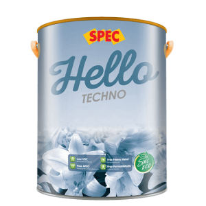 SPEC HELLO TECHNO - SƠN NGOẠI THẤT CAO CẤP CHỐNG THẤM & CHỐNG RẠN NỨT