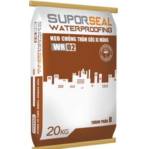 SUPORSEAL WATERPROOFING WR02 - KEO CHỐNG THẤM GỐC XI MĂNG