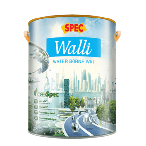 SPEC WALLI WATER BORNE W01 - SƠN CHỐNG THẤM CAO CẤP, ĐA CHỨC NĂNG