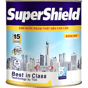 SƠN NƯỚC NGOẠI THẤT SIÊU CAO CẤP SUPERSHIELD BÓNG MỜ