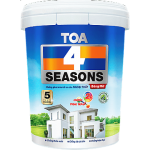 SƠN NƯỚC NGOẠI THẤT TOA 4 SEASONS BÓNG MỜ